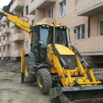 Аренда экскаватора погрузчика JCB