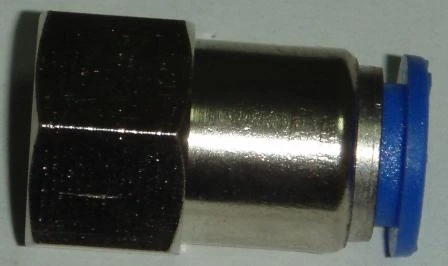 Фото Пневмофитинг цанговый прямой с внутренней резьбой EPCF 10-03 (R3/8")