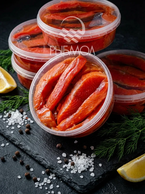 Фото Филе лосося (нерки) слабой соли