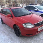 Аренда автомобиля toyota corolla fielder