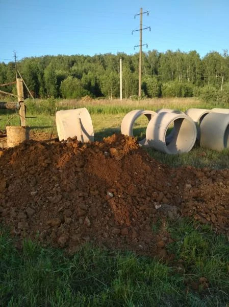 Фото Колодцы Канализация из колец