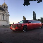 Фото №4 Chrysler 300с red Красный лимузин