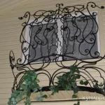 Фото №4 Балкон кованый