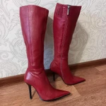 Фото №6 Сапоги. Натур кожа.