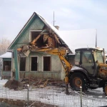 Снос домов , демонтаж построек в городе недорого