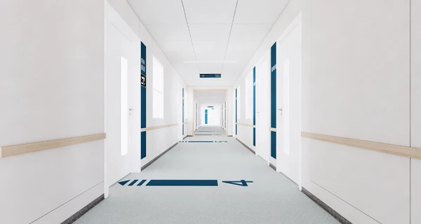 Фото Гомогенный линолеум MASAI медицина, образование, коммерческие объекты