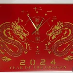 Фото №6 Настенные часы с подсветкой