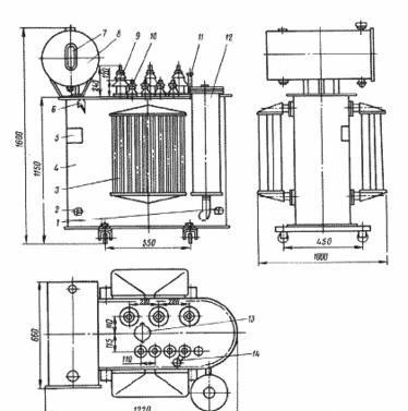 Фото Трансформатор ТМ 400/10(6)-0,4