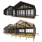 Фото №4 Проектирование и строительством каркасных домов