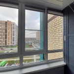 Фото №10 Остекление и отделка балкона