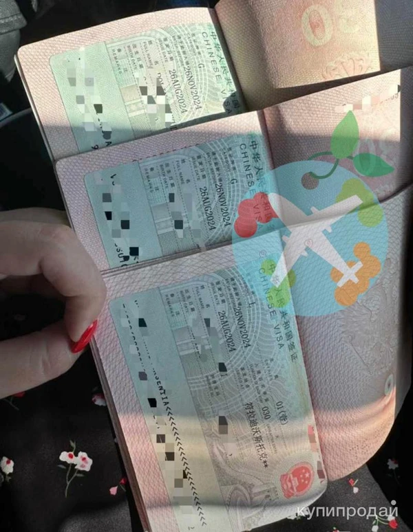 Фото Оформление виз в Китай