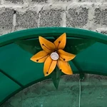 Фото №13  Навесы над дверями 