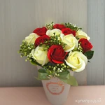 Фото №5 Композиции и букеты из мыльных роз.