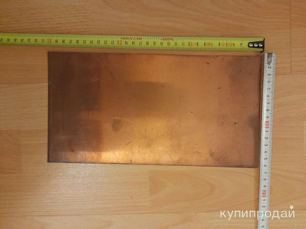 Фото Медная пластина