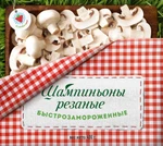 фото Шампиньон резаный упаковка 400 гр, 2,5 кг и 10 кг. сорт А