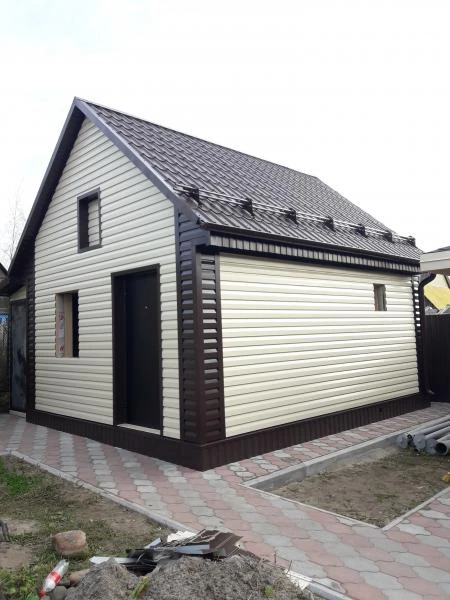 Фото  Отделка бань саун