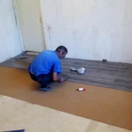 Фото №2 Замена деревянного пола