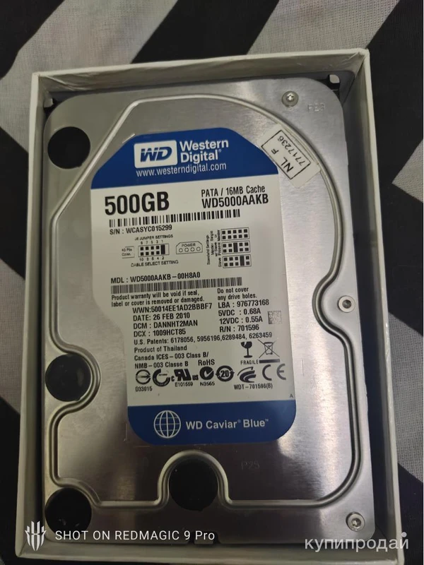 Фото Hdd 500gb