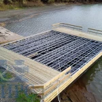 Фото №2 Понтон, плавучая площадка для плавдома, хаусбота 30т