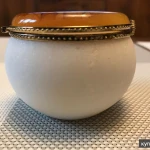 Фото №5 Шкатулка "Бабочка" из натурального камня Селенит