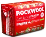 фото Rockwool лайт баттс скандик 100мм минеральная вата