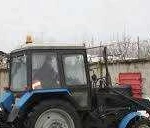 Услуги трактора по уборке территории от снега