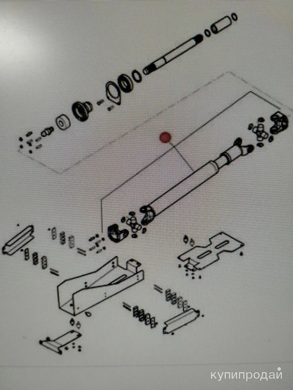 Фото Вал карданный MASSEY FERGUSON 4292969M93