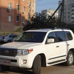 Авто на свадьбу. Аренда Toyota land cruiser 200