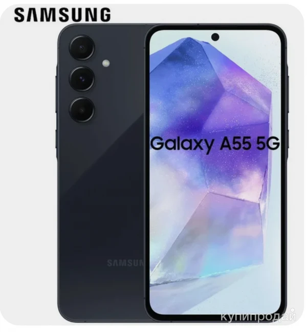 Фото Samsung Смартфон Galaxy A55 5G SM-A5560 Global Version Dual SIM Global 8/256 ГБ,
