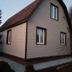 Фото №6 Обшивка дома сайдингом, вагонкой, блокхаусом