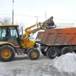 Вывоз снега в Нижнем Новгороде 