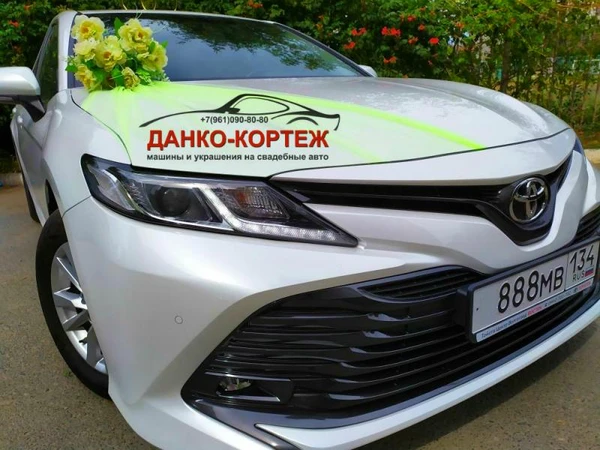 Фото Украшение свадебных кортежей, декор машин