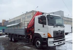 фото Hino 700 бортовой с гидроманипулятором Fassi 195