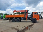 фото Бортовой Камаз 43118 Евро-5 с манипулятором КМУ Kanglim KS1256G-II