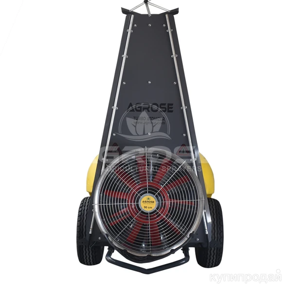 Фото Прицепной садовый опрыскиватель с вентилятором башня 90см-2000л- FJB GROUP LLC