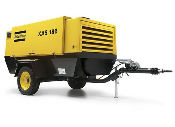 Фото Дизельный компрессор Atlas Copco XAS 186 Dd в Хабаровске