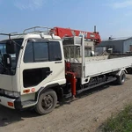 Манипулятор грузовой Nissan Diesel, гр/п 5 т, стрела 3 т (вылет 8-12 м)