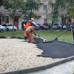 Фото №4 Асфальтирование территории