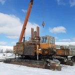 Фото №2 Вдавливание свай Сваевдавливающей установкой DТZ 200
