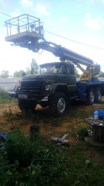 Фото Автовышка вездеход 18м