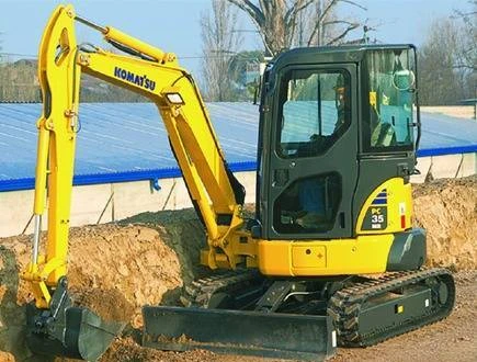 Фото Аренда мини-экскаватора Komatsu PC 35 MR-3