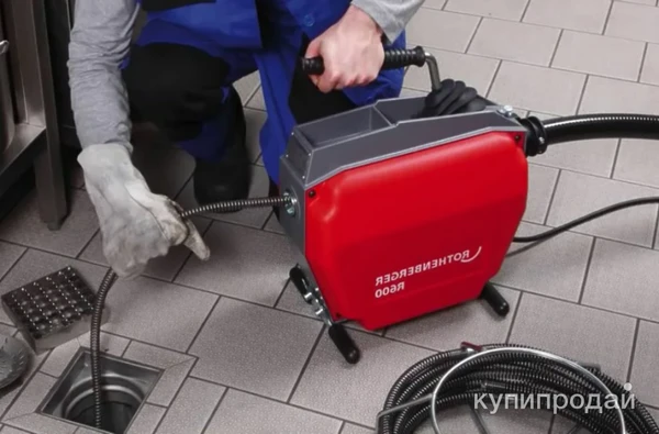 Фото Устранение засоров, прочистка канализации