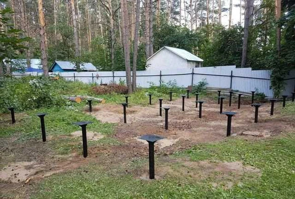 Фото Монтаж винтовых свай в Пестрецах и в Казани
