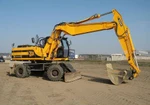 фото Аренда колесного экскаватора JCB