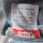 Фото №6 Джинсы Levis 501 W40 L32 из США "Old School", 2008