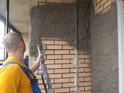 Фото Штукатурные работы