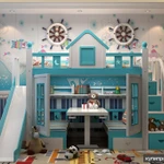 Фото №7 Детски кровать Беседка,Замок,Чердак.