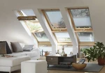 фото Мансардные окна Velux, Fakro