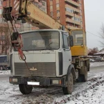 Услуги автокрана 16 тонн, 18 метров