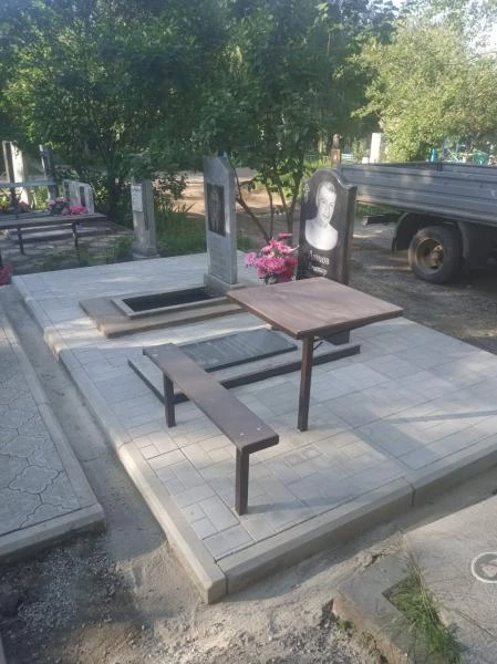 Фото Благоустройство могил 